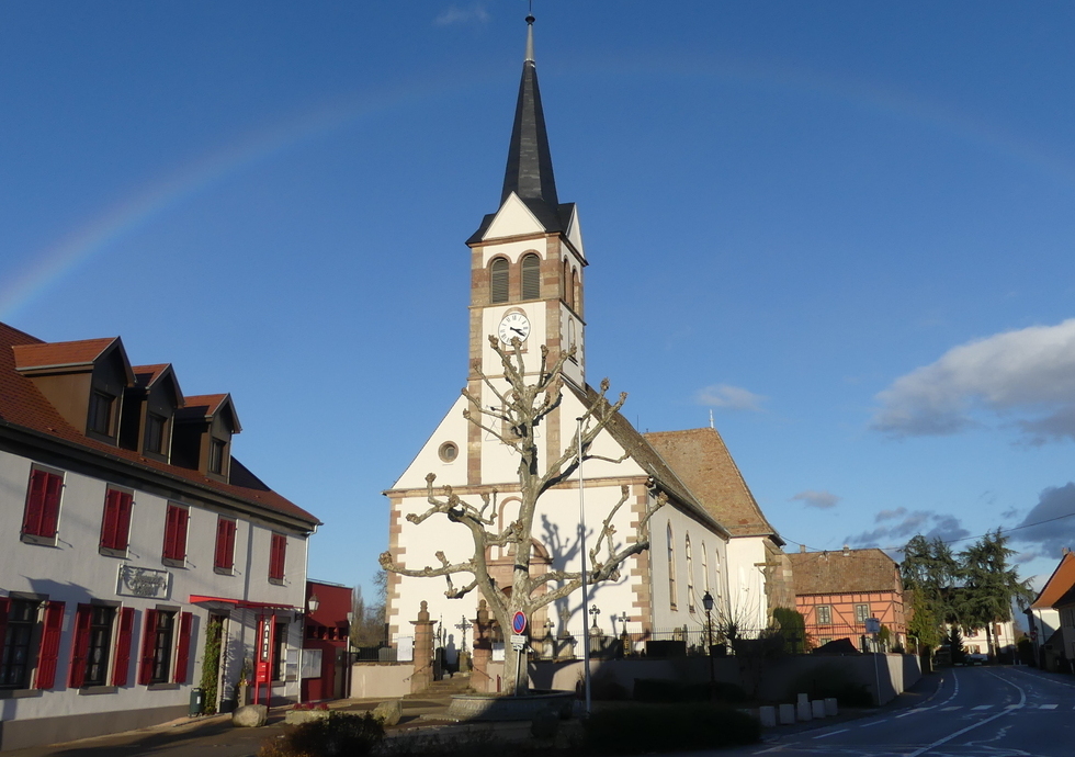 Photo couleur de l'Eglise de Feldkirch