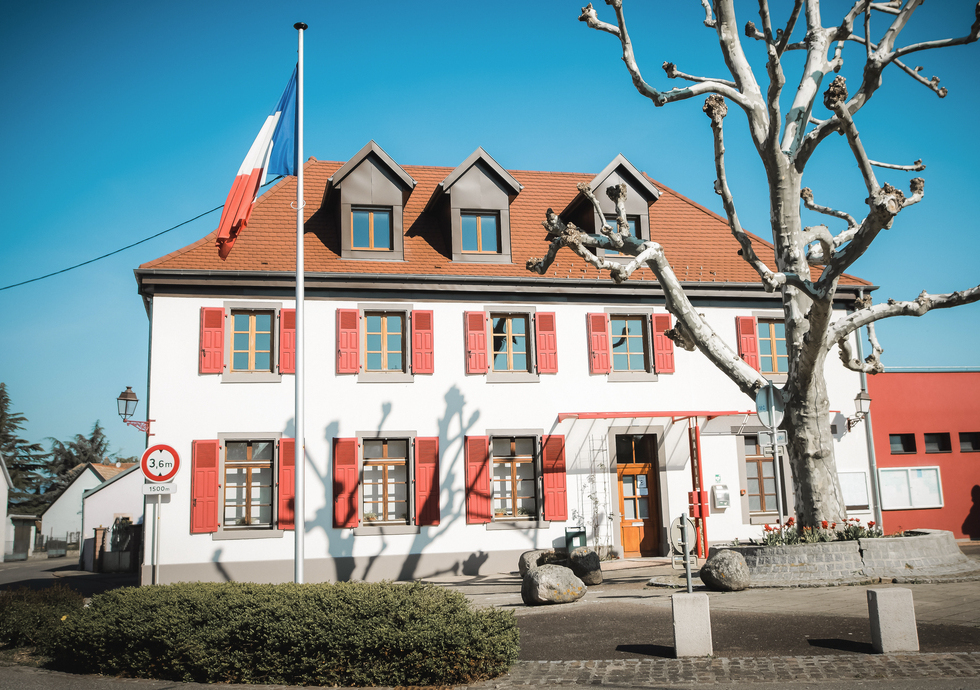 Photo couleur de la mairie de Feldkirch