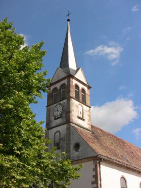 Photo couleur représentant l'Eglise de Felkirch