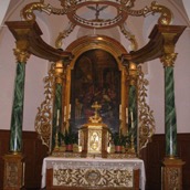 Photo du maître autel de l'église de Feldkirch
