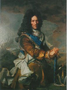 Tableau représentant un portrait de Conrad von Rosen